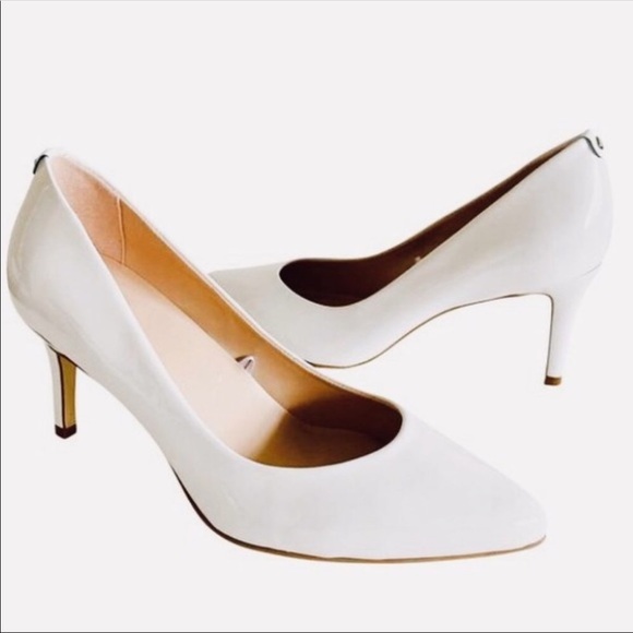 kate spade | Shoes | Kate Spade Vida Leather White Pumps Bridal Shoes Size  6 | Poshmark